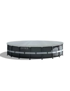 Intex Bâche De Protection Deluxe Piscine Tubulaire Ronde Ø 732 Cm