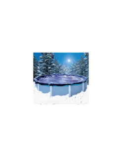 Couverture D'hivernage Pour Piscine Ovale Hors Sol - 3,65 X 7,31 M