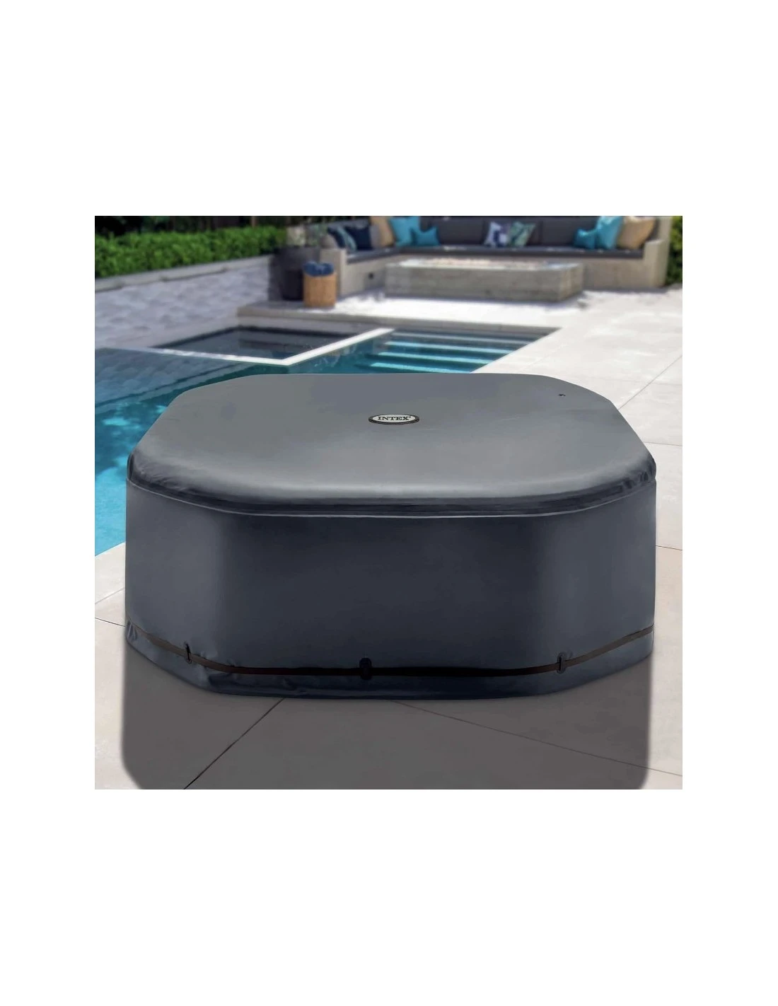 Intex Couverture Thermique Spa Octogonal 6P ( Couverture + Couvercle) 2 Intex Couverture Thermique Spa Octogonal 6P ( Couverture + Couvercle) – Image 2