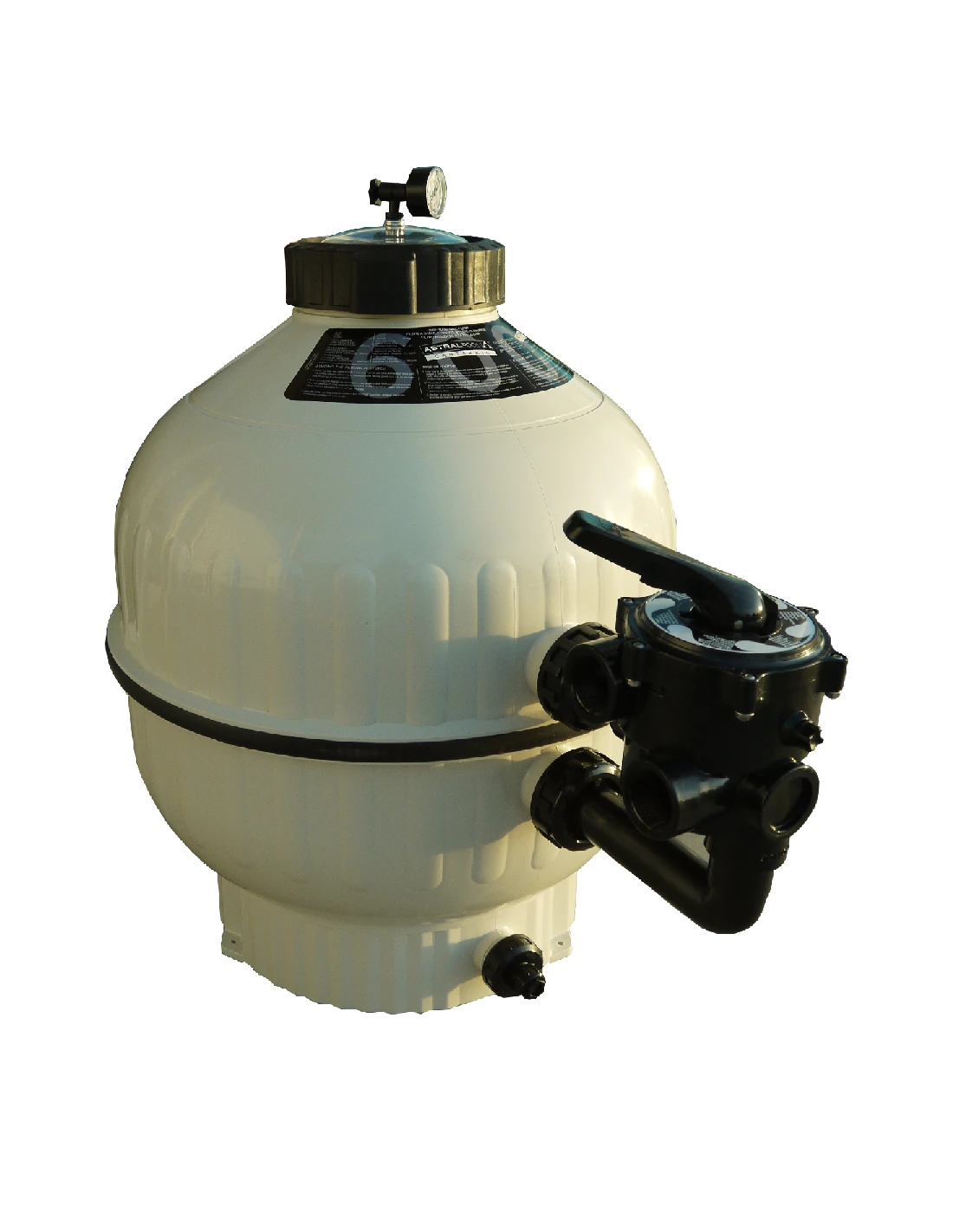 Filtre à Sable Cantabric Ø 400 Mm - 6 M³/h (Side) 1 Filtre à Sable Cantabric Ø 400 Mm - 6 M³/h (Side)