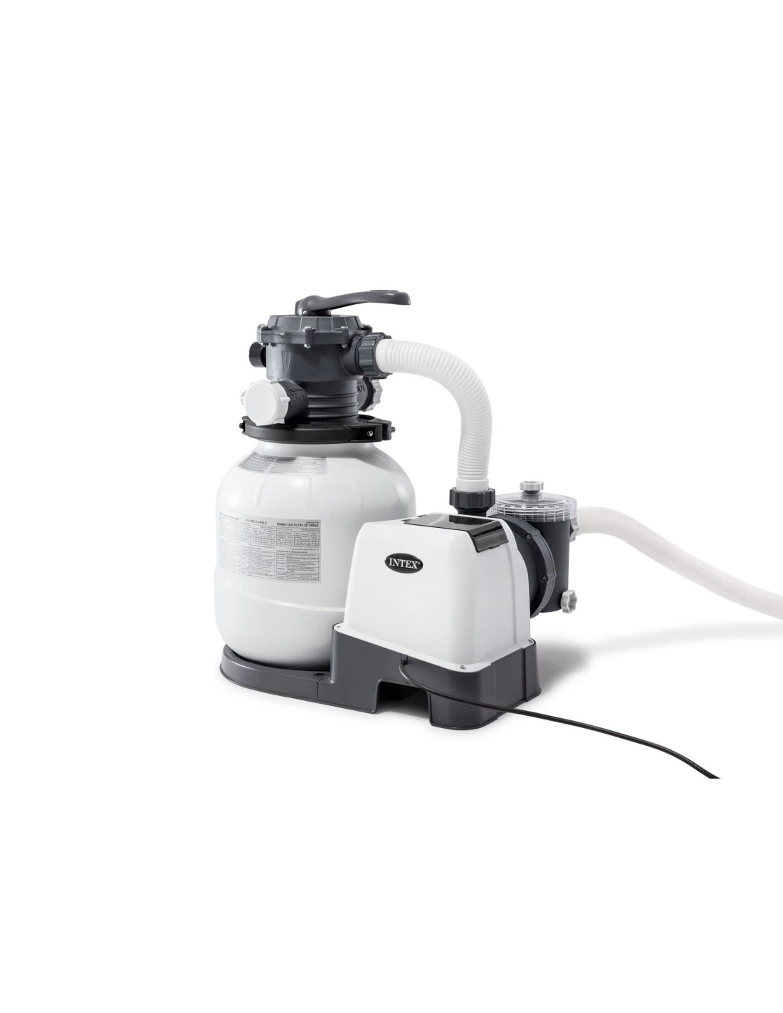 Intex Filtre à Sable Krystal Clear SX2100 - 6 M³/h 1 Intex Filtre à Sable Krystal Clear SX2100 - 6 M³/h