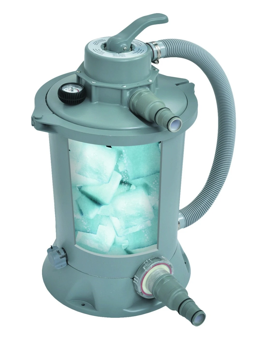 Groupe De Filtration 3 M³/h (Pompe + Filtration) Piscine Hors-sol 2 Groupe De Filtration 3 M³/h (Pompe + Filtration) Piscine Hors-sol – Image 2