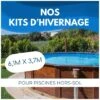 Kit Hivernage Piscine Hors Sol 6,1x3,7m