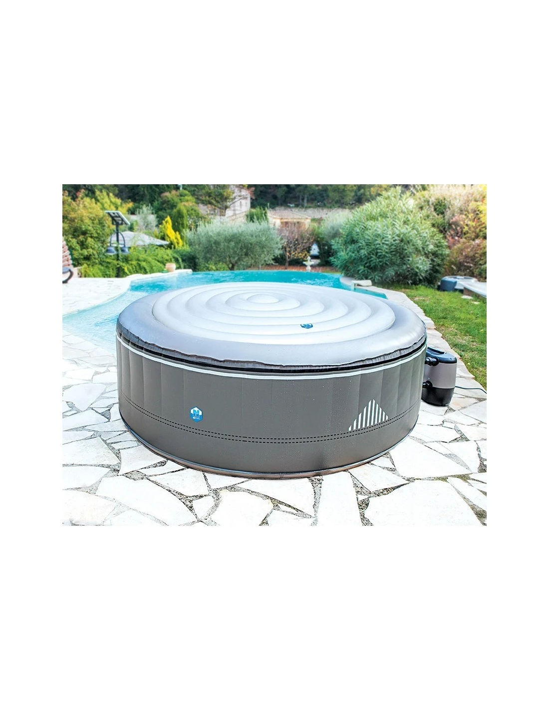 NetSpa Couvercle Gonflable Pour Spa Rond (Ø165 Cm) 2 NetSpa Couvercle Gonflable Pour Spa Rond (Ø165 Cm) – Image 2