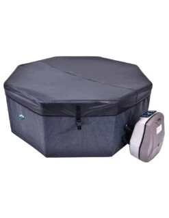 Pack NetSpa Semi-rigide Octopus 4 à 6 Pl. + Ensemble 5 Mobiliers -Mister Piscine Boutique pack netspa semi rigide octopus ensemble 5 mobiliers 3