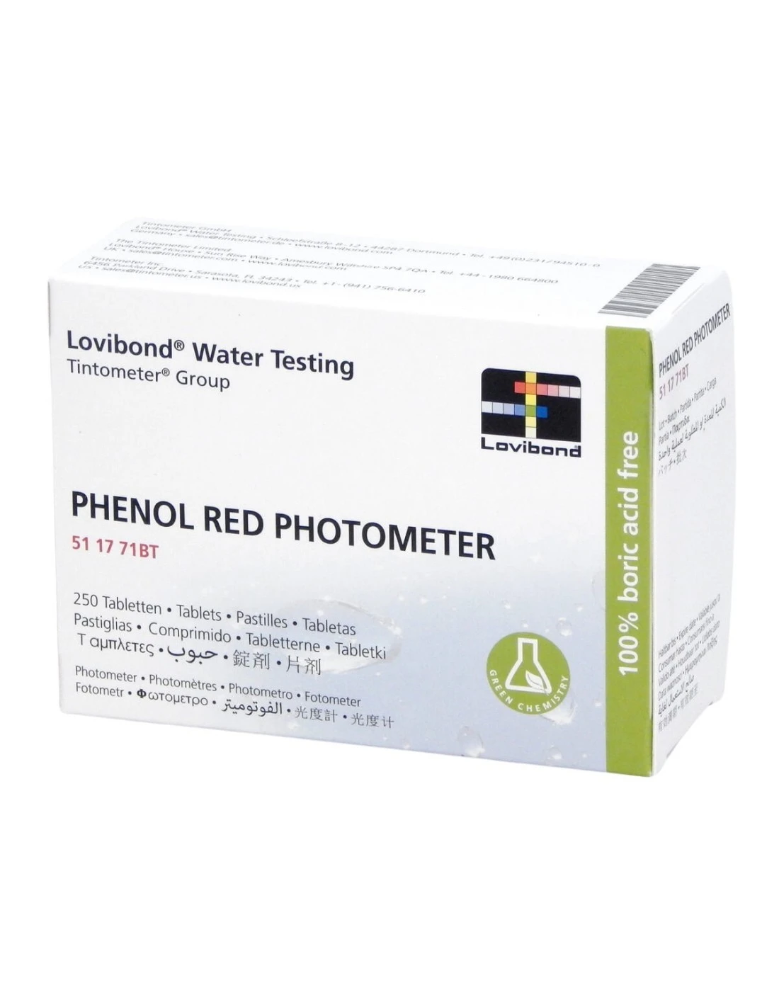 Pastilles Réactifs Phenol PH- 250 Pastilles ( Pour Scuba ) 1 Pastilles Réactifs Phenol PH- 250 Pastilles ( Pour Scuba )