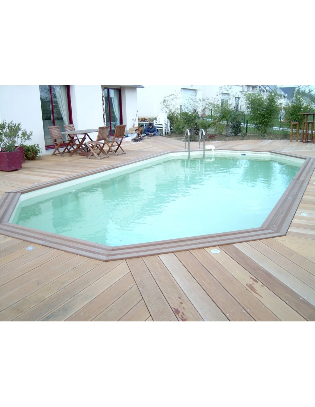 Piscine Bois Octogonale Allongée Mister-Wood 350 X 700 X 130 Cm 1 Piscine Bois Octogonale Allongée Mister-Wood 350 X 700 X 130 Cm