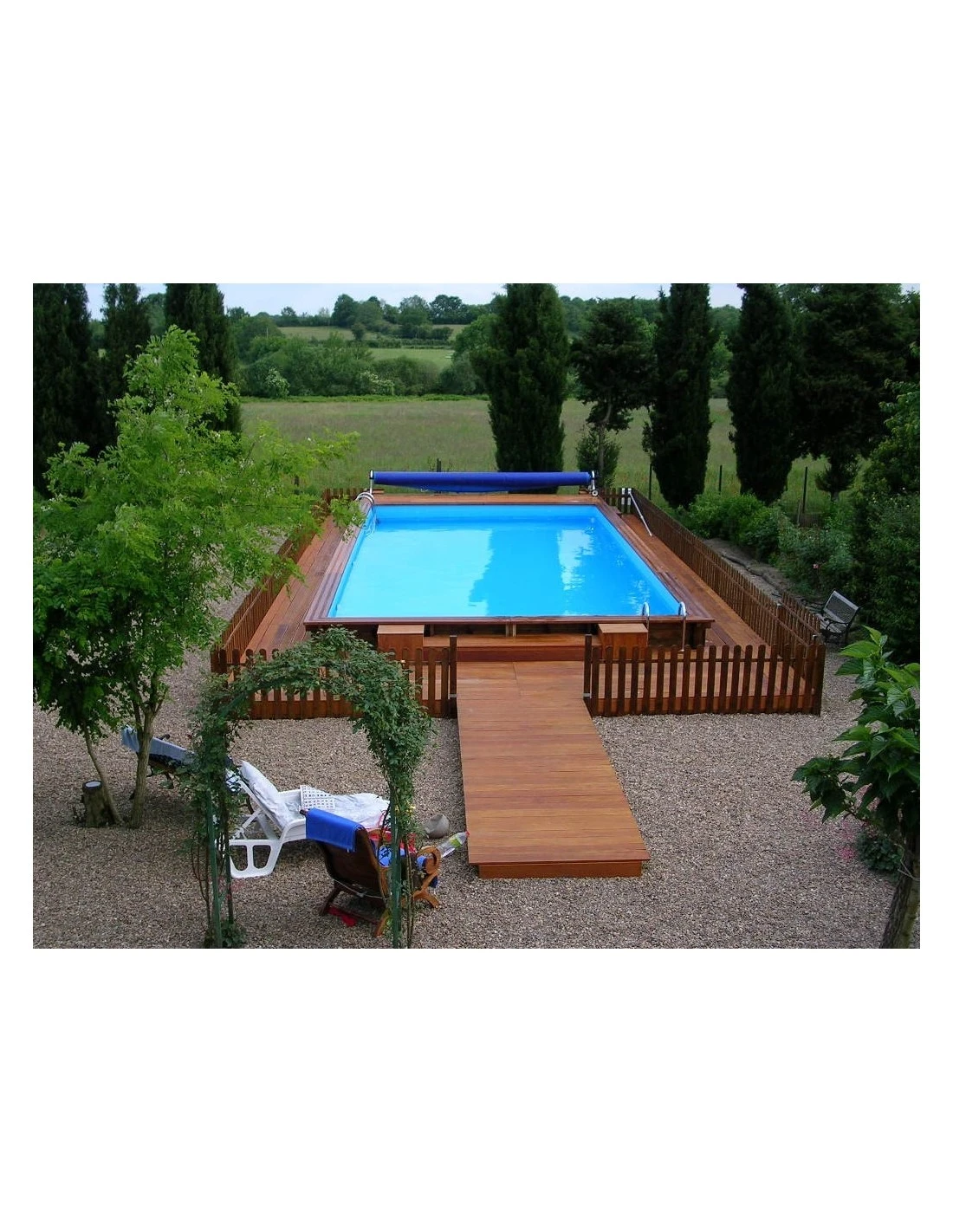 Piscine Bois Rectangulaire Mister-Wood 300 X 500 X 130 Cm 4 Piscine Bois Rectangulaire Mister-Wood 300 X 500 X 130 Cm – Image 4