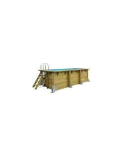 Piscine Bois Ubbink Azura 450 X 250 X H 126 Cm