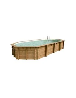 Piscine Bois Ubbink Océa 860 X 470 X H 130 Cm