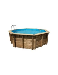Piscine Bois Ubbink Océa Ø 510 X H 120 Cm