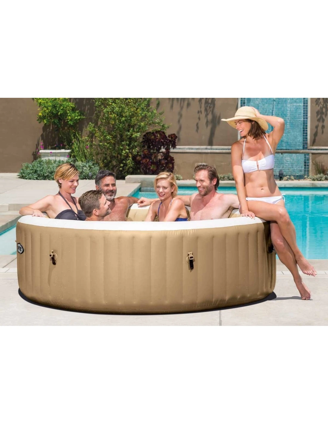 Intex Spa Gonflable Sahara 6 Places 2 Intex Spa Gonflable Sahara 6 Places – Image 2