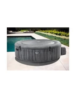 Spa Gonflable Greywood Intex 4 Places -Mister Piscine Boutique spa gonflable greywood intex 4 places 5
